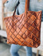 Shopper RECYCLING Walnut - VIAMAJA.DK