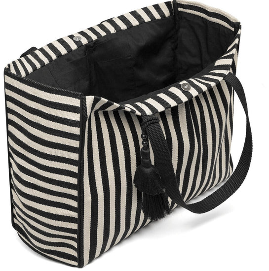Shopper STRIBE Canvas Big - VIAMAJA.DK