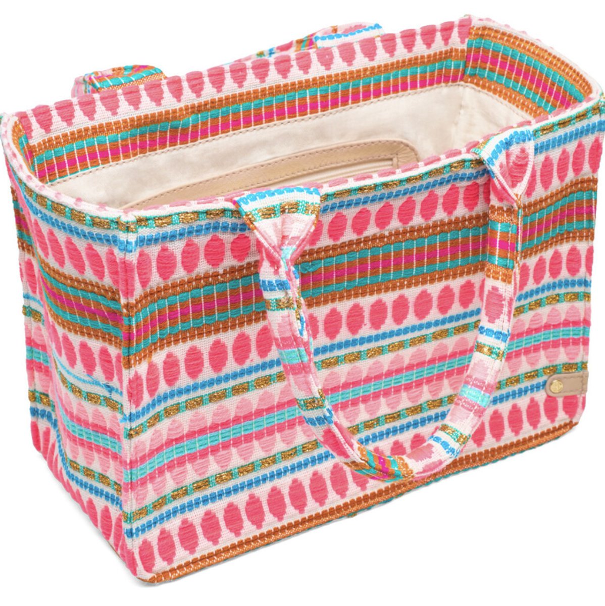 Shopper Summer deluxe - Pink color - VIAMAJA.DK