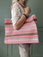 Shopper Summer pink / gold - VIAMAJA.DK