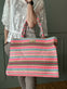 Shopper Summer pink / gold - VIAMAJA.DK
