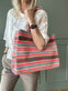 Shopper Summer pink / gold - VIAMAJA.DK