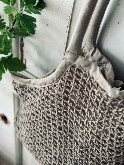 Shopper SUMMER taupe - VIAMAJA.DK