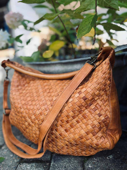 Shopper TESSA – Cognac - VIAMAJA.DK