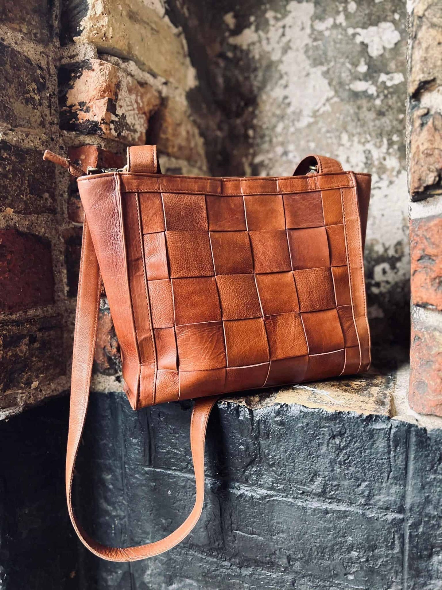 Shopper VERO FLET - Walnut - VIAMAJA.DK