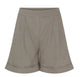Shorts Hør – Fango / beige - VIAMAJA.DK