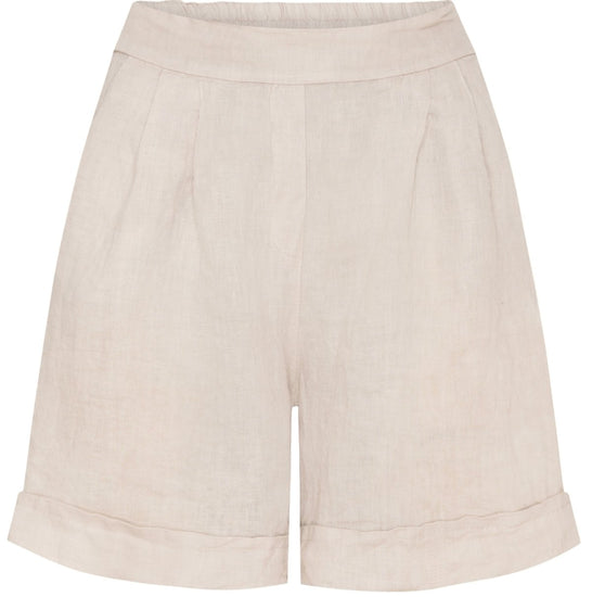 Shorts Hør – Natur - VIAMAJA.DK