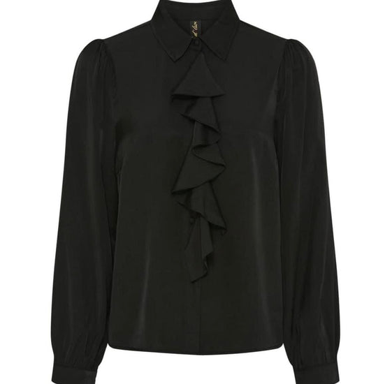 Skjorte Black Margo - VIAMAJA.DK