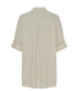 Skjorte Celina med broderi – Beige - VIAMAJA.DK
