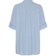 Skjorte Celina med broderi – Blue - VIAMAJA.DK