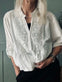 Skjorte Celina med broderi – White - VIAMAJA.DK