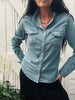 Skjorte Denim med stretch