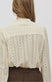 Skjorte med blonde Off - white - VIAMAJA.DK