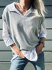 Skjorte med vest – Onesize Norah grey