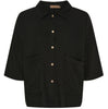 Skjorte Minna i linmix – Black
