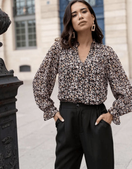 Skjortebluse Carolyn - VIAMAJA.DK