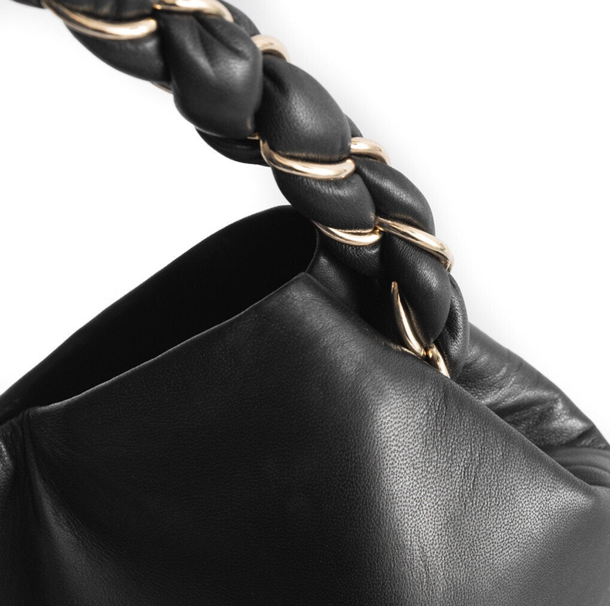 Skuldertaske SALLY Black / Gold - VIAMAJA.DK