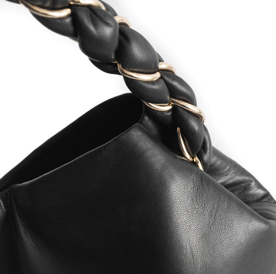 Skuldertaske SALLY Black / Gold - VIAMAJA.DK