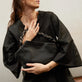 Skuldertaske SALLY Black / Gold - VIAMAJA.DK