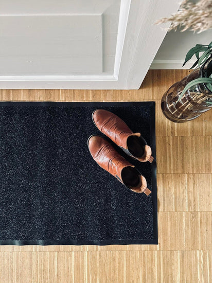 Smudsmåtte 60×90 Sort - VIAMAJA.DK