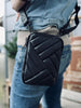 Vakker mobilveske STRIPE - 100 % lammeskinn