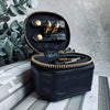 Smykkebox Small - Svart skinn