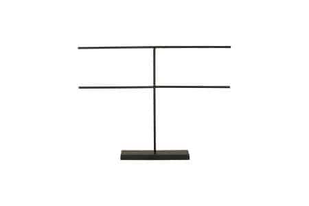 Smykkestativ i sort metal - VIAMAJA.DK
