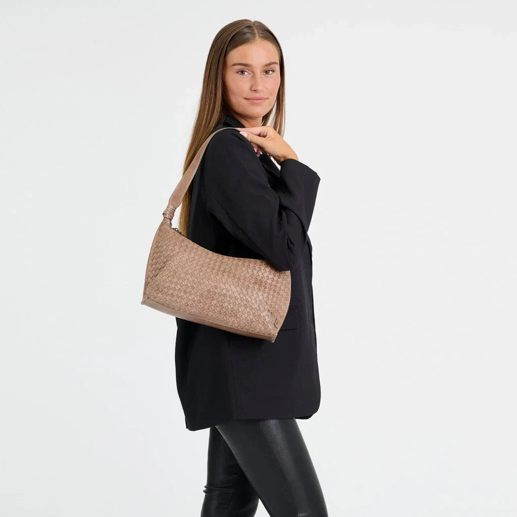 Skulderveske Sofya - Dark Taupe