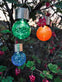 Solcelle LED pære med ophæng - 3 stk COLOR - VIAMAJA.DK