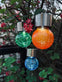 Solcelle LED pære med ophæng - 3 stk COLOR - VIAMAJA.DK