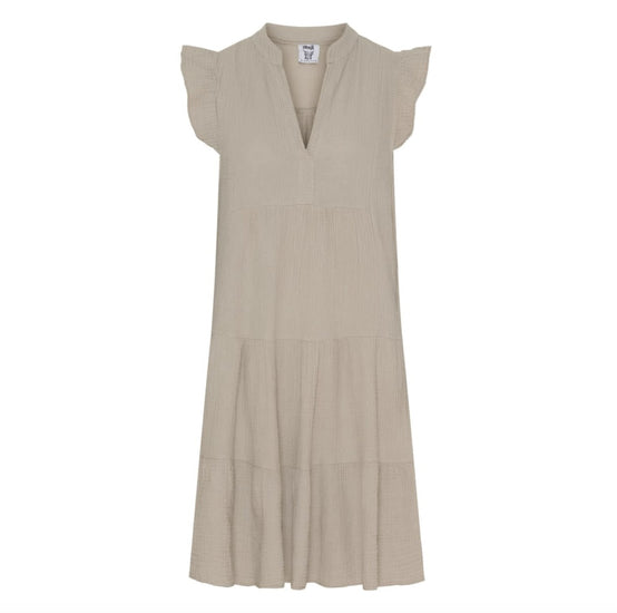 Sommerkjole Beige - VIAMAJA.DK
