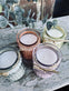 Stearinlys – Mix pastel i glas - VIAMAJA.DK