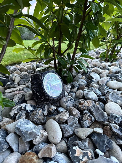 Stone med solceller - Sort - VIAMAJA.DK