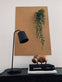 Stor bordlampe i sort metal - 56cm - VIAMAJA.DK