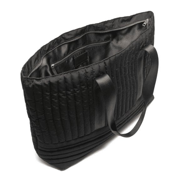 Stor Shopper - BLACK Recycle kollektion af plasticflasker - VIAMAJA.DK