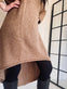 Strik kjole Cozy – Camel - VIAMAJA.DK