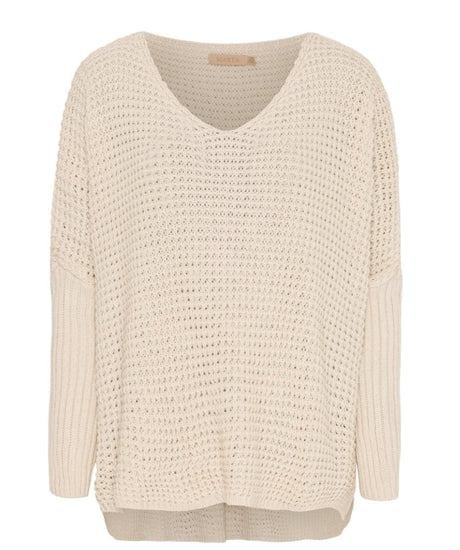Strik MILLE beige – Onesize - VIAMAJA.DK