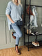 Strik MILLE blue – Onesize - VIAMAJA.DK