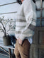Strik Oversize Alma Beige - VIAMAJA.DK