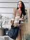 Strik Oversize Alma Camel - VIAMAJA.DK