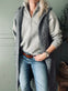 Strikket vest – Mohair mix - VIAMAJA.DK