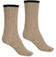 Strømper kashmere beige - VIAMAJA.DK