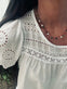 Summer Bluse white - VIAMAJA.DK