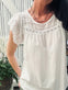 Summer Bluse white - VIAMAJA.DK