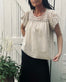 Summer Top beige - VIAMAJA.DK