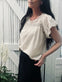 Summer Top beige - VIAMAJA.DK