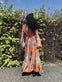 Summerdress Orange - S/M - VIAMAJA.DK