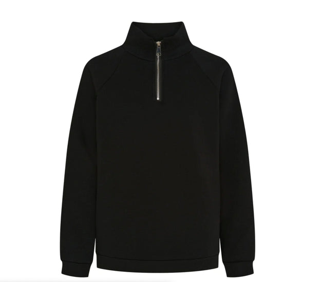 Sweatshirt black - VIAMAJA.DK