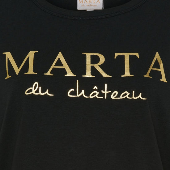 T - shirt Marta Black - VIAMAJA.DK