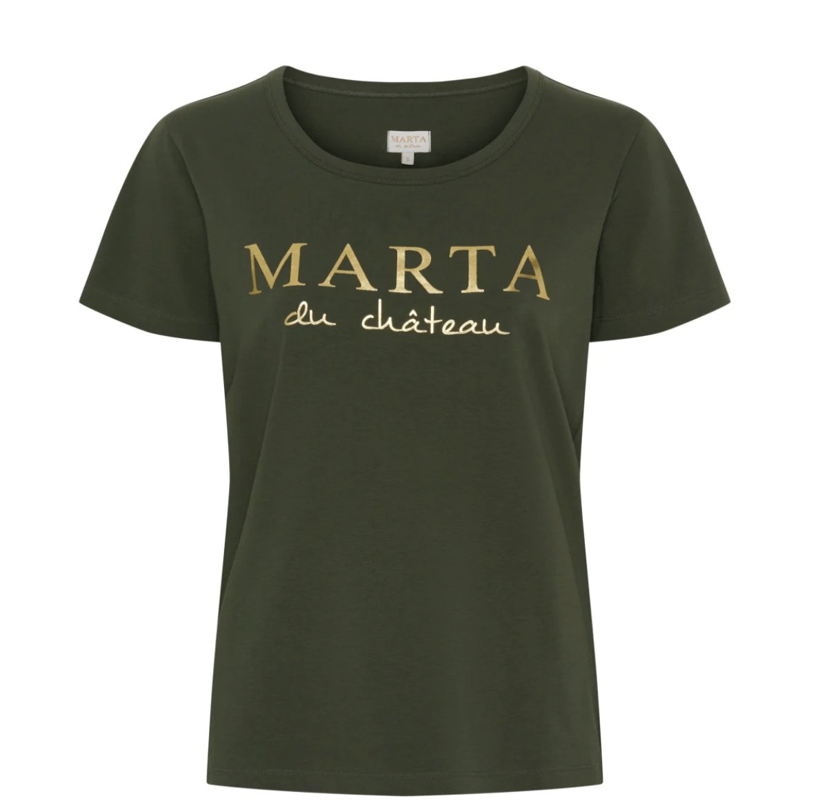 T - shirt Marta military - VIAMAJA.DK